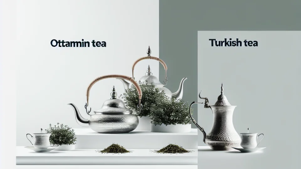 عثمانی چائے اور ترک چائے کے درمیان کیا فرق ہیں؟